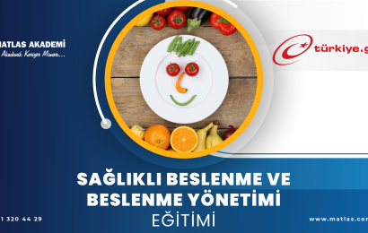 Sağlıklı Beslenme ve Beslenme Yönetimi Eğitimi Kapak Görseli