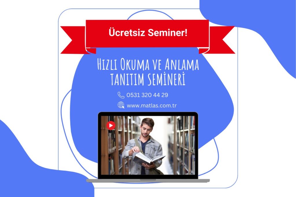 Ücretsiz Tanıtım – Hızlı Okuma ve Anlama Eğitimi